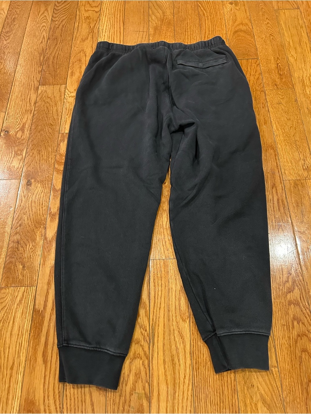 Nike Mens Sweatpants Size Large Black Fleece Jogger Casual Athletic Pants - Picture 10 of 11